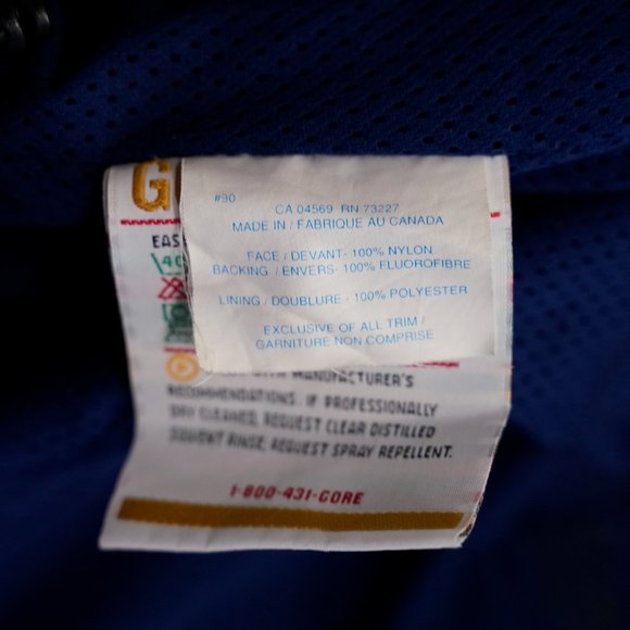 FAR WEST Vintage 90s Yellow and Red Hiking and Ski Jacket (Men's M) - Picture 12 of 13